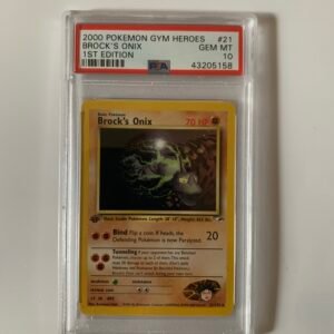 Brock's Onix 1st edition