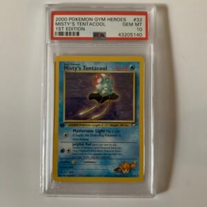 Misty's Tentacool 1st edition
