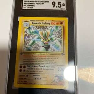 Giovanni's Machamp 1st edition