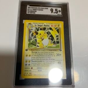 Lt. Surge's Raichu 1st edition